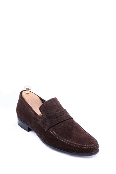 Brown Suede Loafer Shoes | Wessi 3-piece-suit, 7, Classic Shoes, Italian, Loafer, Shoes, Suede ShoesClassic Shoes - wessi