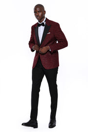 Burdungy Sparkly Party Blazer | Wessi 3-piece-suit, 36, 38, 40, 42, 44, 46, 48, 6 Drop, Italian Suit, Men's Blazers, Modern Fit, Party, Patterned, Peak, Peak Lapel, Shiny, Slim Fit, Slim Fit 