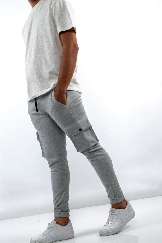 Cargo Pockets Narrow Leg Sweatpants Daily, Sport, Sport Clothing, Sweatpants Sport ClothingSweatpants - wessi