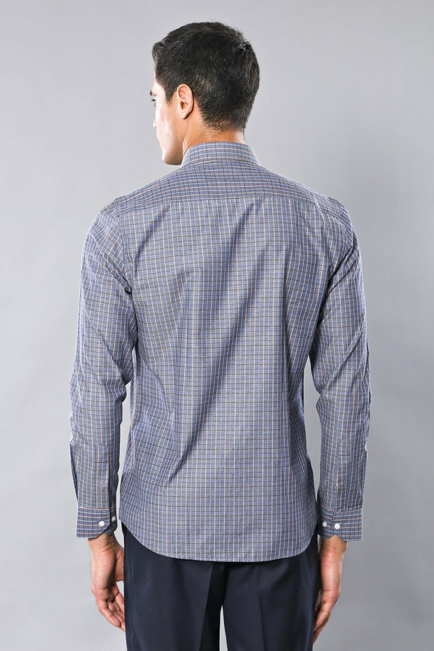 Casual Grey Plaid Shirt | Wessi 3-piece-suit, Casual, Checked, Cuff, Daily, Italian, Long Sleeve, Modern Fit, Patterned, Plaid, Shirt, Slim Fit, Slim Fit Shirt ShirtSlim Fit Shirt - wessi