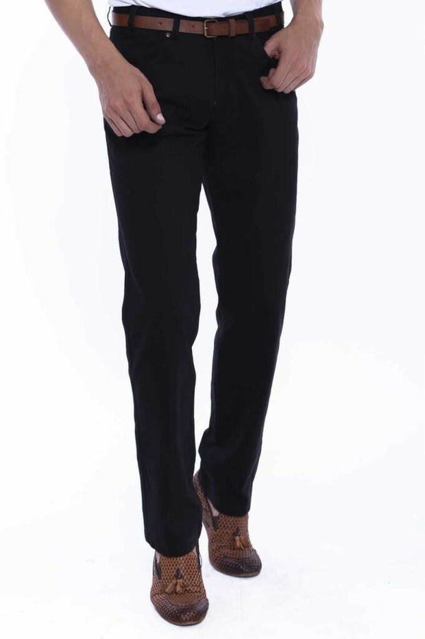 Covered Pocket Suede Pants 28, 3-piece-suit, 30, 32, 34, 36, 38, 40, 42, Basic, Black, Black Trousers, Blue, Cachet Pant, Casual, Daily, Essentials, Office, Plain, Suede, Trouser TrouserBlack