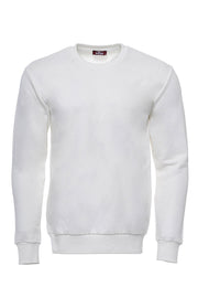 Cream Plain Circle Neck Sweatshirt $10 - $30, Basic, Casual, Crew Neck, Daily, Essentials, Modern Fit, Plain, Slim Fit, Sport, Sport Clothing, Sweatshirt Sport ClothingSweatshirt - wessi