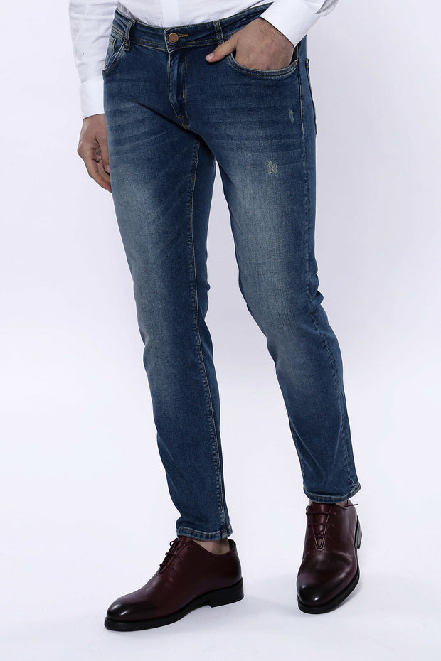 Dark Blue Jean | Wessi 3-piece-suit, Blue, Casual, Daily, Jean, Jeans, Modern Fit, Slim Fit, Trouser TrouserJeans - wessi