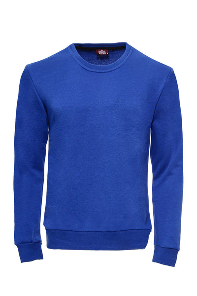 Dark Blue Plain Circle Neck Sweatshirt $10 - $30, Basic, Casual, Crew Neck, Daily, Essentials, Modern Fit, Plain, Slim Fit, Sport, Sport Clothing, Sweatshirt Sport ClothingSweatshirt - wessi