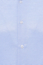 Dot Patterned Casual Blue Shirt 3-piece-suit, blue, Cuff, Daily, Dot Patterned, Essentials, Italian, L, Long Sleeve, M, Modern Fit, Office, Patterned, S, Shirt, Slim Fit, Slim Fit Shirt, XL S