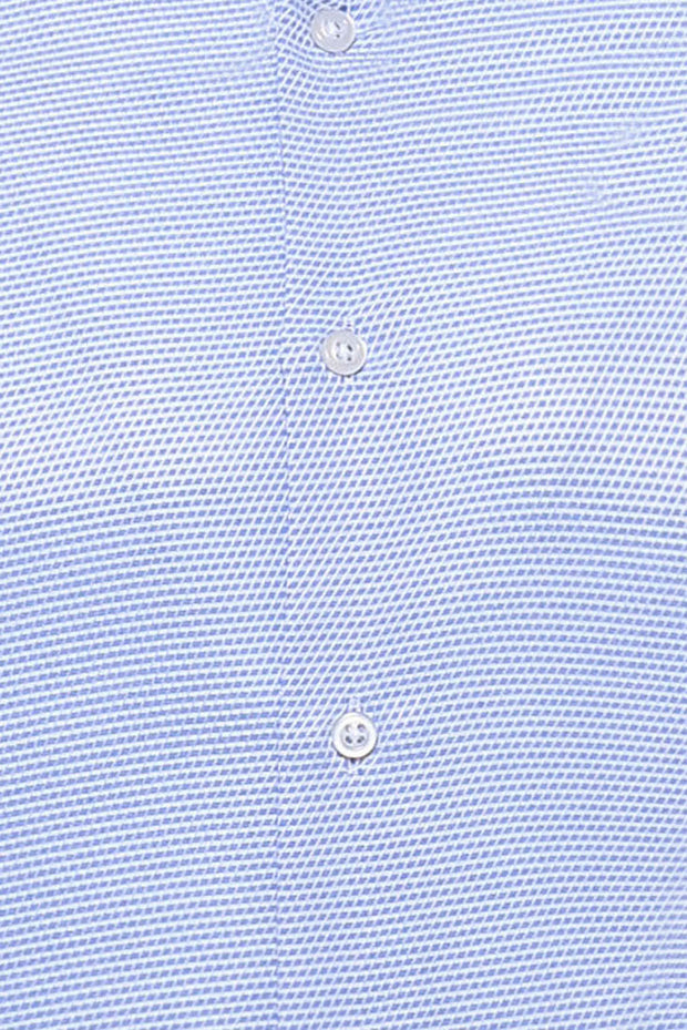 Dot Patterned Casual Blue Shirt 3-piece-suit, blue, Cuff, Daily, Dot Patterned, Essentials, Italian, L, Long Sleeve, M, Modern Fit, Office, Patterned, S, Shirt, Slim Fit, Slim Fit Shirt, XL S