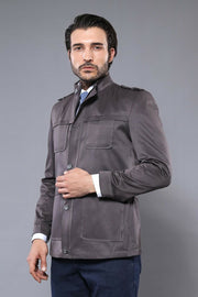 Grey Coat Jacket | Wessi 3-piece-suit, Jackets, Modern Fit, Outwear, Puffer Coats, Slim Fit OutletCoat - wessi