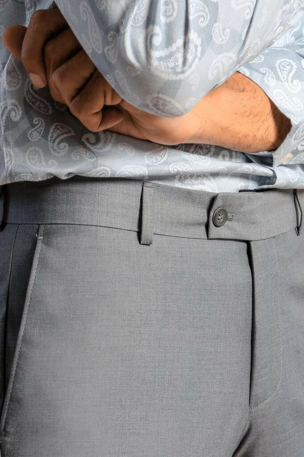 Grey Slim Fit Men's Suit with Vest | Wessi $100 - $150, 3-piece-suit, 34, 36, 38, 40, 6 Drop, Basic, Casual, Daily, Essentials, Italian, Italian Suit, mens-suit, mens-suit_obsolete, Modern Fi