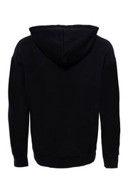 Hooded Pocket Printed Black Sweatshirt Daily, Hooded, Modern Fit, Printed, Regular, Slim Fit, Sport, Sport Clothing, Sweatshirt Sport ClothingSweatshirt - wessi