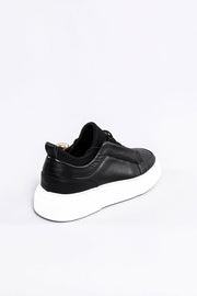 Leather Black Sneakers | Wessi 3-piece-suit, 7, Casual, Daily, Leather, Shoes, Sport, Ugly Shoes ShoesUgly Shoes - wessi