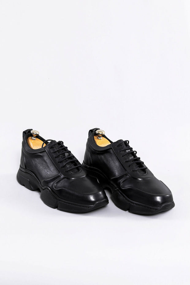 Leather Black Ugly Shoes | Wessi 11, 3-piece-suit, Casual, Daily, Leather, Shoes, Sport, Ugly Shoes ShoesUgly Shoes - wessi