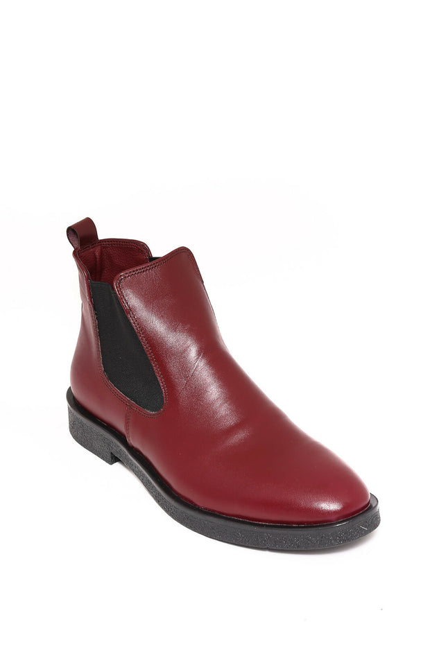 Leather Burgundy Chelsea Boots | Wessi $50 - $100, 10, 3-piece-suit, 7, 8, 9, Ankle, Boots, Burgundy, Casual, Chelsea, Chelsea Boot, Daily, Leather, Shoes ShoesChelsea Boot - wessi