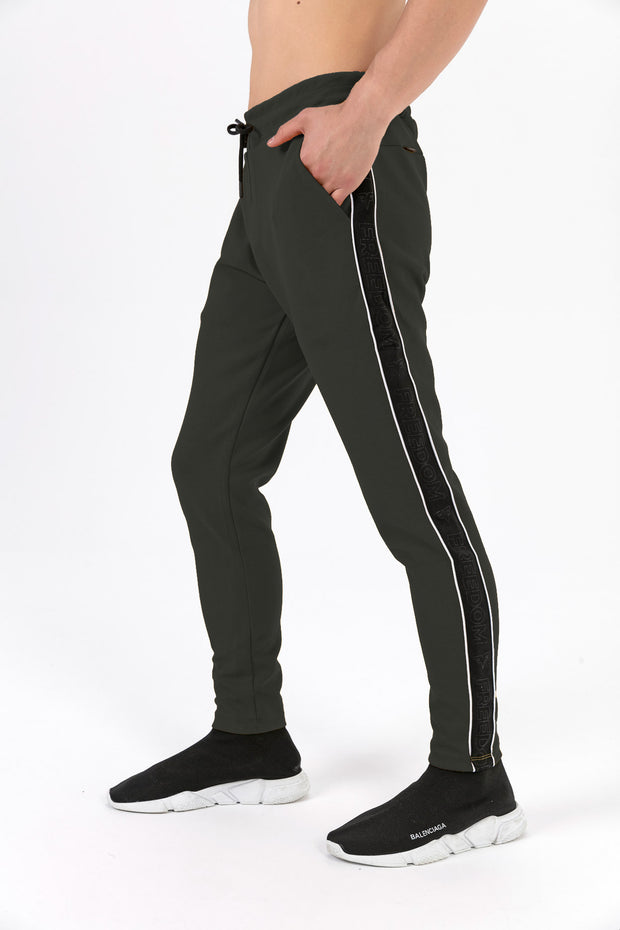 Men's Green Pocket Sweatpants Daily, Sport, Sport Clothing, Sweatpants Sport ClothingSweatpants - wessi