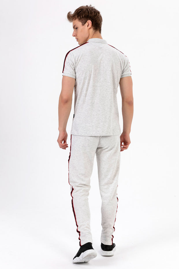 Men's Grey Sweatpants Daily, Grey, red, Sport, Sport Clothing, Sweatpants Sport ClothingSweatpants - wessi