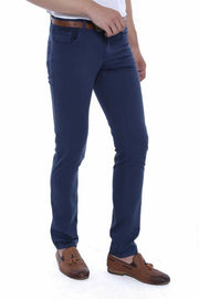 6 Pockets Navy Pants