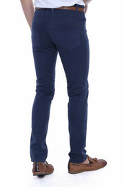 6 Pockets Navy Pants