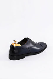 Navy Leather Classical Shoes | Wessi 3-piece-suit, Blue, Classic Shoes, Italian, Lace Up, Navy, Navy Blue, Shoes ShoesClassic Shoes - wessi