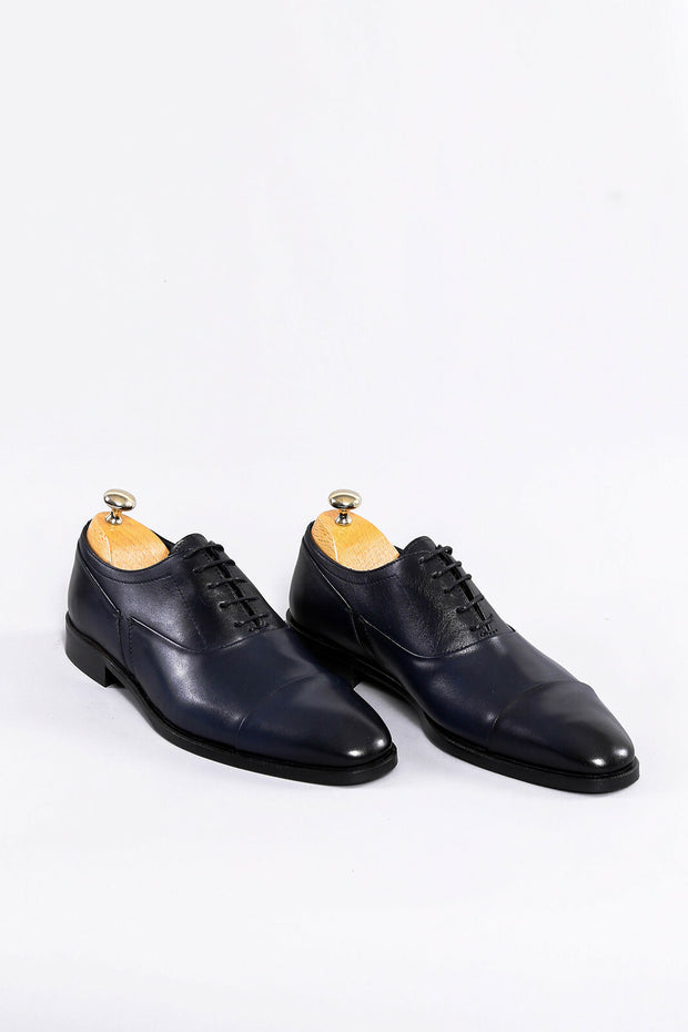 Navy Leather Classical Shoes | Wessi 3-piece-suit, Blue, Classic Shoes, Italian, Lace Up, Navy, Navy Blue, Shoes ShoesClassic Shoes - wessi