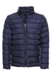 Navy Short Men Down Jacket | Wessi 3-piece-suit, 36, 38, 40, 42, 44, 46 Blue, Blue, Jackets, Modern Fit, Navy, navy-blue, Outwear, Puffer Coats, Slim Fit, Zippered OutwearJacketsPuffer Coats 