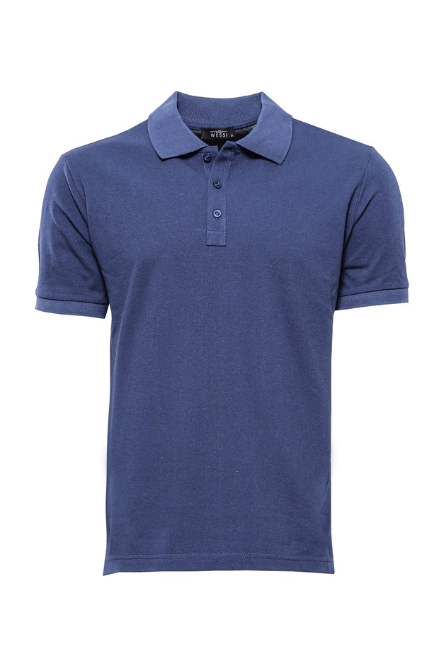 Oxford Navy Polo Collar T-shirt 3-piece-suit, Basic, blue, Casual, Daily, Essentials, Knit, L, M, Modern Fit, Navy, Navy Blue, Oxford, Polo, Polo T-Shirt, S, Slim Fit, T-Shirt, XL T-ShirtPolo