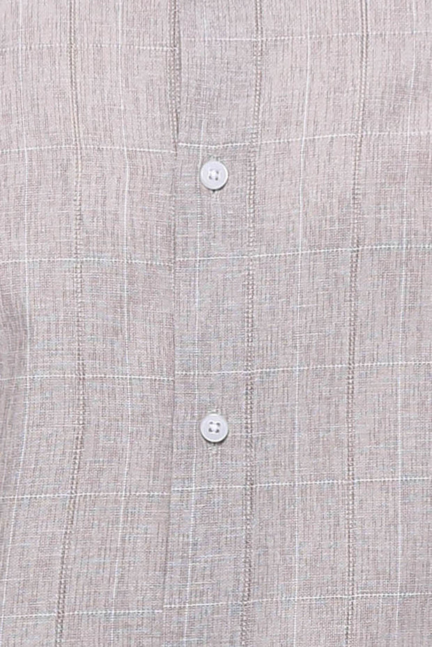 Plaid Beige Slim-Fit Shirt | Wessi 3-piece-suit, Casual, Checked, Cuff, Daily, Italian, Long Sleeve, Modern Fit, Patterned, Plaid, Shirt, Slim Fit, Slim Fit Shirt ShirtSlim Fit Shirt - wessi