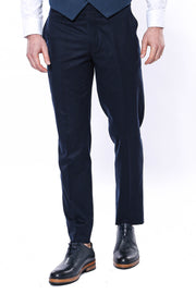 Plain Navy Blue Trousers 28, 3-piece-suit, 30, 32, 34, 36, 40, 42, Basic, Blue, Daily, Essentials, Modern Fit, Navy, Navy Blue, Office, Plain, Slim Fit, Trouser, Trousers TrouserTrousers - we