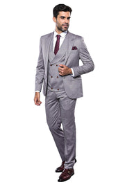 Self-Patterned Light Burgundy Suit | Wessi $100 - $150, $150 - $200, 3-piece-suit, 36, 38, 40, 42, 48, 6 Drop, Daily, Italian, Italian Suit, mens-suit, mens-suit_obsolete, Modern Fit, Pattern