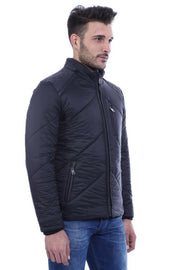 Smoked Quilted Down Coat 3-piece-suit, 40, Jackets, Modern Fit, Outwear, Puffer Coats, Quilted, Slim Fit, Zippered OutwearJacketsPuffer Coats - wessi