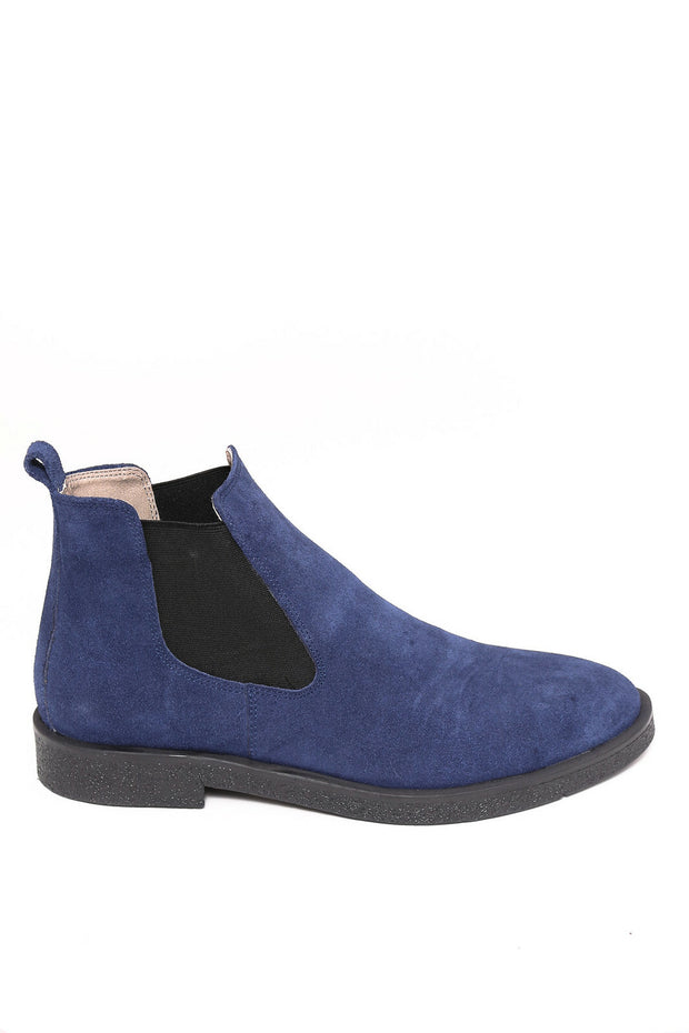 Suede Blue Chelsea Boots | Wessi $50 - $100, 10, 11, 3-piece-suit, 8, Ankle, Blue, Boots, Casual, Chelsea, Chelsea Boot, Daily, Navy Blue, Shoes, Suede ShoesChelsea Boot - wessi