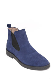 Suede Blue Chelsea Boots | Wessi $50 - $100, 10, 11, 3-piece-suit, 8, Ankle, Blue, Boots, Casual, Chelsea, Chelsea Boot, Daily, Navy Blue, Shoes, Suede ShoesChelsea Boot - wessi