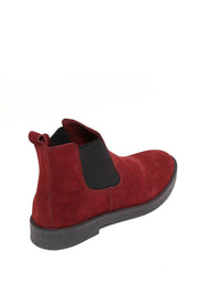 Suede Burgundy Chelsea Boots | Wessi $50 - $100, 10, 3-piece-suit, 7, 8, Ankle, Boots, Burgundy, Casual, Chelsea, Chelsea Boot, Daily, Shoes, Suede ShoesChelsea Boot - wessi