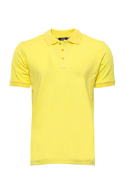 Yellow Oxford Polo Collar T-shirt 3-piece-suit, Basic, Casual, Daily, Essentials, Knit, Modern Fit, Oxford, Polo, Polo T-Shirt, Slim Fit, T-Shirt, yellow T-ShirtPolo T-Shirt - wessi