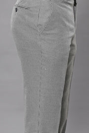 Patterned Grey Slim-Fit Trousers 28, 3-piece-suit, 30, 32, 34, 36, Casual, Checked, Daily, Grey, Modern Fit, Party, Patterned, Plaid, Slim Fit, Trouser, Trousers TrouserTrousers - wessi