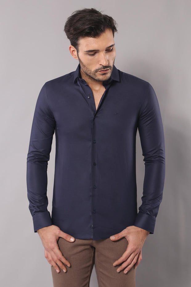 Lacivert DÃ¼z Slimfit Erkek GÃ¶mlek 3-piece-suit, Basic, Blue, Casual, Daily, Essentials, GÃƒÆ’Ã‚Â¶mlek Modelleri, Italian, L, M, Modern Fit, Navy, navy-blue, Office, Patterned,