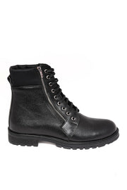 Black Leather Men's Boot