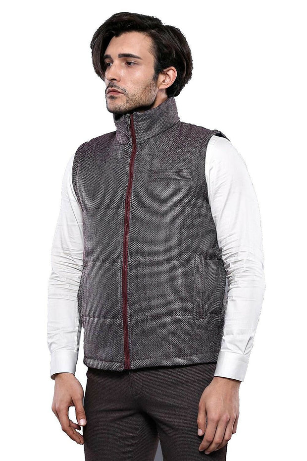 Two-Sided Red Waistcoat | Wessi 3-piece-suit, 36, 38, 40, 42, 44, 46, Jackets, Modern Fit, Outwear, Puffer Coats, Slim Fit OutwearJacketsPuffer Coats - wessi