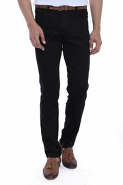 Cotton Summer Black Pants 3-piece-suit, 34, 36, 38, Basic, Black, Black Trousers, Casual, Daily, Essentials, Modern Fit, Office, Plain, Slim Fit, Trouser TrouserBlack Trousers - wessi